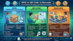 RFID vs QR Code vs Barcode