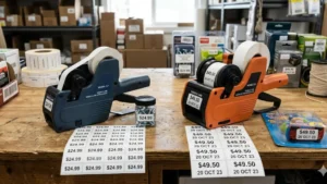 Single vs Double Line Pricing Machine