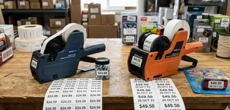 Single vs Double Line Pricing Machine